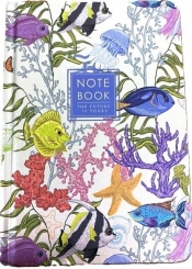 Notatnik ozdobny A6 64 stron kratka TW Ryby