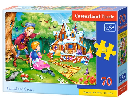 Puzzle 70 el. B-070145 Hansel & Gretel