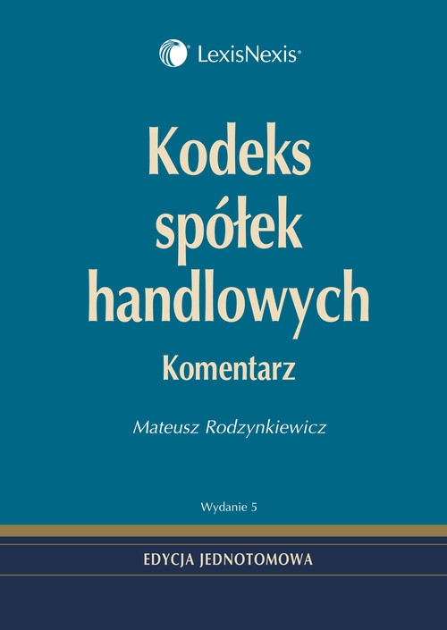 Kodeks spółek handlowych Komentarz