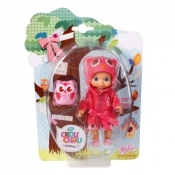 Laleczka Mini Chou Chou Birdies czerwona (920053/920145) - <br />