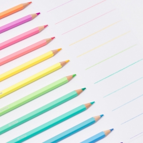 Kredki ołówkowe Pelikan Pastel, 12 kolorów