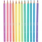 Kredki ołówkowe Pelikan Pastel, 12 kolorów
