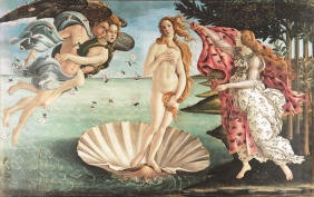 Puzzle 1000: Botticelli, Narodziny Venus (5421)