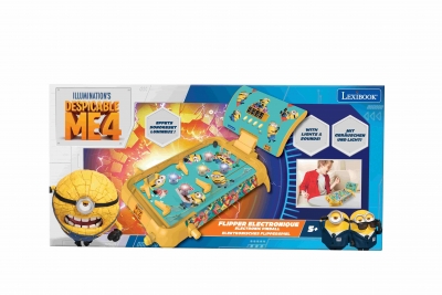 <img src='https://webimage.pl/pics/145/4/d3380743084145.jpg' style='height:440px' /> Pinball elektroniczny Minionki Lexibook JG610DES