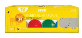 Farby plakatowe BB Kids 12x20 ml