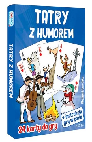 Karty do gry. Tatry z humorem