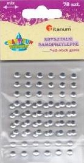 Kryształki samoprzylepne Dodatek dekoracyjny Craft-fun naklejka 1602-23 (KO23)