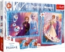 Puzzle 2w1 + memos: Frozen II - Tajemnicza kraina (90814) Wiek: 3+