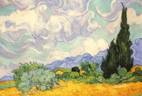 Puzzle 1000: Van Gogh, Cyprysy (5391)