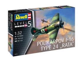 Samolot. Polikarpov I-16 type 24 Rata