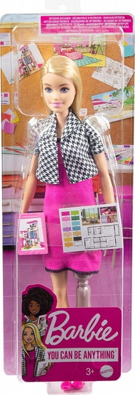 Lalka Barbie Kariera Projektantka wnętrz HCN12 (HCN12)