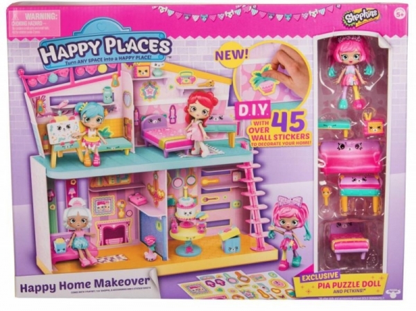 Figurki Shopkins Happy Places, Happy Home zestaw (HPP56914)