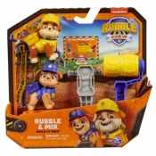 Figurki Psi Patrol Rubble i jego Ekipa 2-pak mix (6066727)