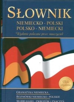 Słownik niemiecko-polski polsko-niemiecki (Uszkodzona okładka)