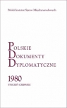Polskie Dokumenty Dyplomatyczne 1980 styczeń... Piotr Długołęcki