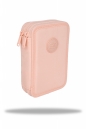 Coolpack, Piórnik podwójny z wyposażeniem Jumper 2 Pastel - Powder Peach (F066650)