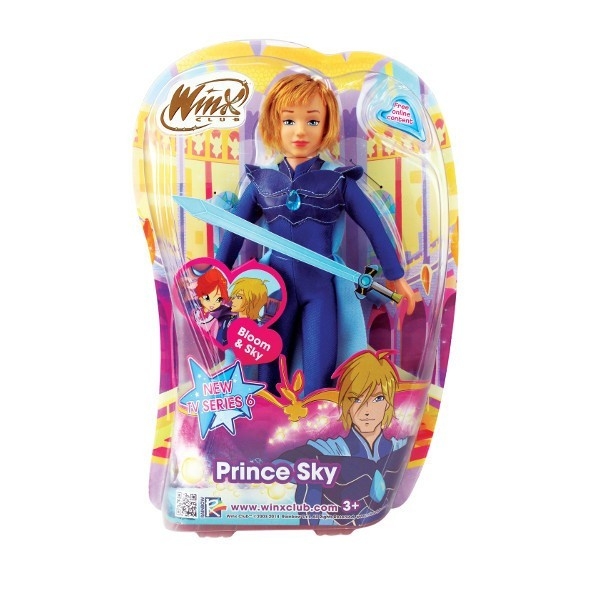 WINX Lalka Winx club książe Sky