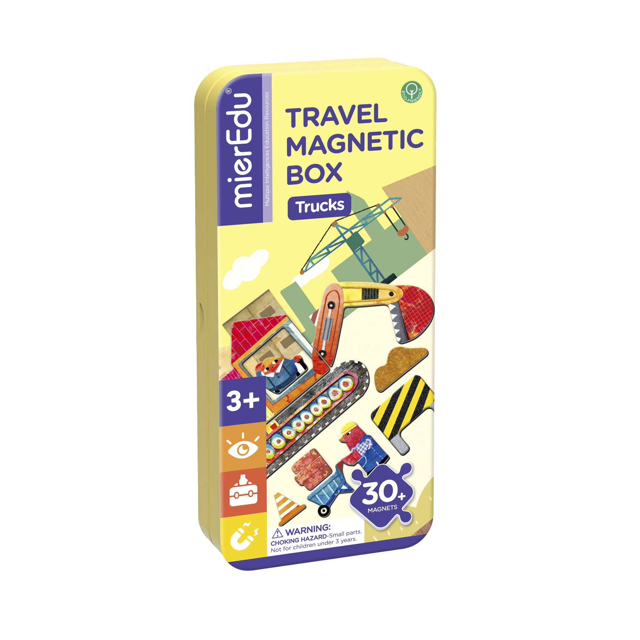 <img src='https://webimage.pl/pics/146/1/d93528010011461.jpg' style='height:440px' /> Puzzle magnetyczne - Ciężarówki (ME0882)