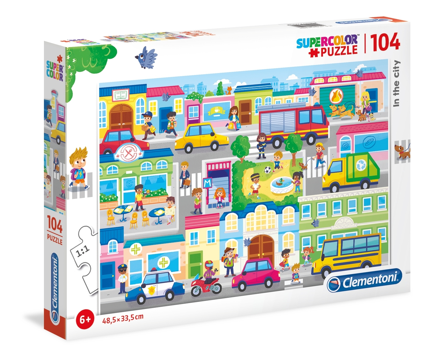Puzzle SuperColor 104: In the City (27114)