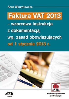 Faktura VAT 2013 - Wyrzykowska Anna