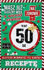 Karnet Urodziny 50 JCX - 004