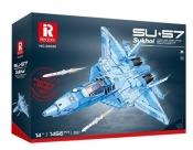 Klocki konstrukcyjne - SU-57, 1456 el. (33030)