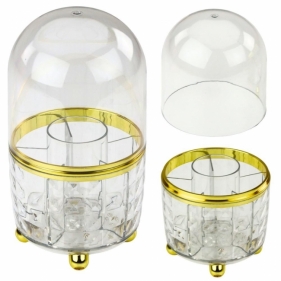 Organizer na pędzle i kosmetyki obrotowy 360