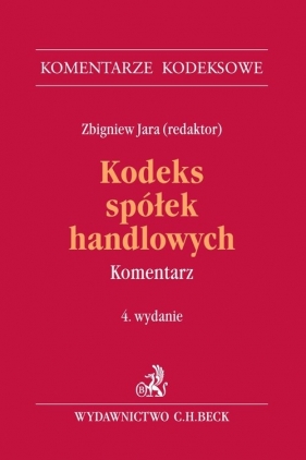 Kodeks spółek handlowych. Komentarz w4