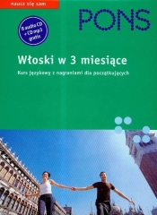 Pons włoski w 3 miesiące z płytą CD