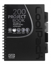 Coolpack Project Book, Kołobrulion B5 Black (94146CP)