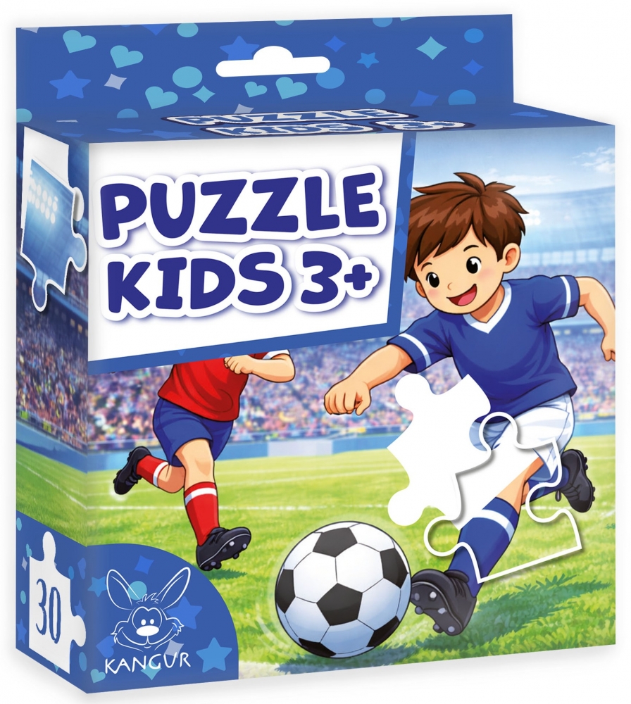 Puzzle Kids 3+. Piłkarze