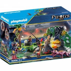 Playmobil Pirates: Kryjówka skarbów piratów (70414)