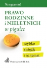 Prawo rodzinne i nieletnich w pigułce