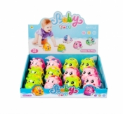 Auto zwierzątko z grzechotką 10cm