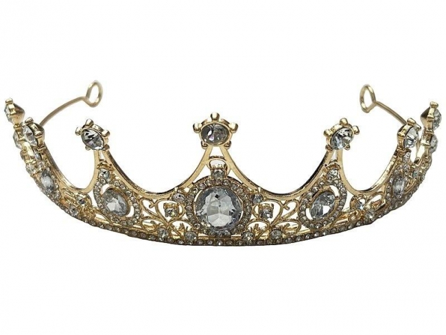 Diadem metalowy