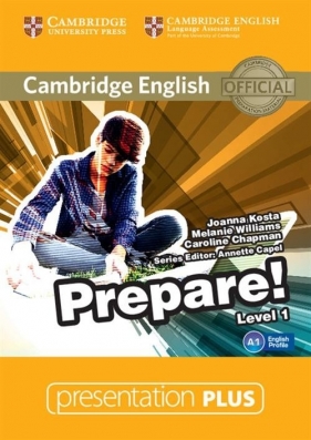 Cambridge English Prepare! 1 Presentation plus - Kosta Joanna , Williams Melanie, Chapman Caroline