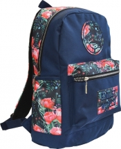 Plecak Zaokrąglony Szkolny Smiley Flowers