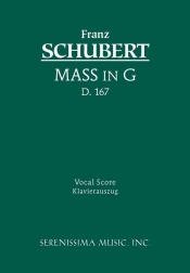 Mass in G, D. 167 - Vocal score