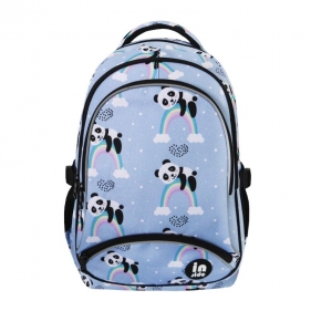 Plecak 16" niebieski Panda (0002-0015)