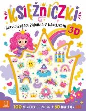 Aktywizujące zadania z naklejkami. Księżniczki. 100 naklejek do zadań + 60 naklejek 3D