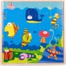 Puzzle drewniane Ocean 35 el.