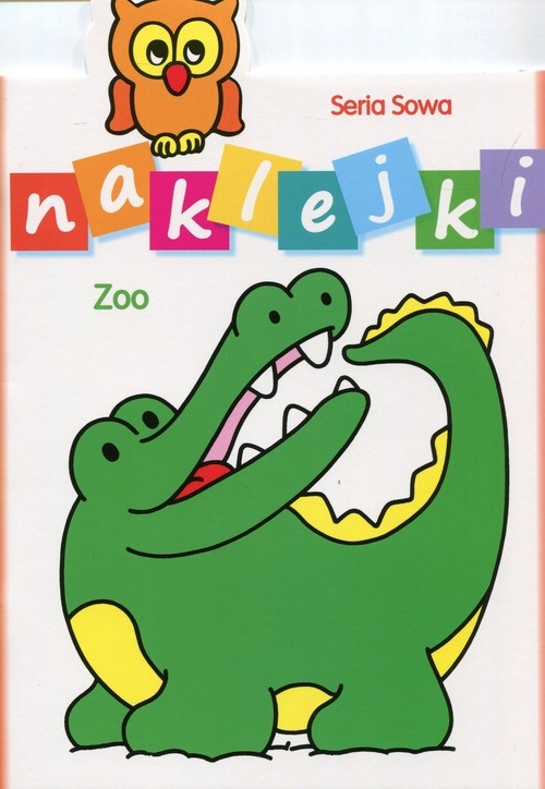 Seria Sowa Zoo Naklejki 2-4 lata