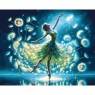Malowanie po numerach - Stąpając po niebie 40x50cm