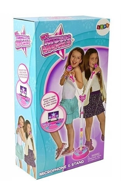 <img src='https://webimage.pl/pics/147/4/d5903802454147_1.jpg' style='height:440px' /> Mikrofon podwójny muzyka MP3 światła diody statyw