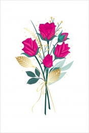 Karnet Uniwersalny - Roses For You