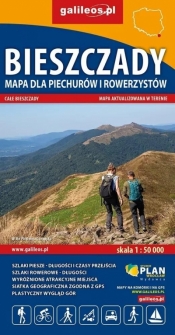 Mapa - Bieszczady 1:50 000 - Opracowanie zbiorowe