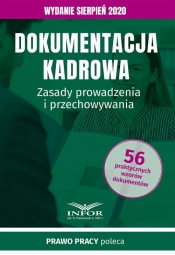 Dokumentacja kadrowa. Sierpień 2020