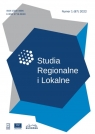 Studia Regionalne i Lokalne 1/2022 Opracowanie zbiorowe