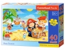Puzzle Maxi Pirate Treasures 40 (040148)