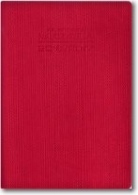 Kalendarz Nauczyciela 2016/2017 czerwony TELEGRAPH